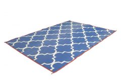 Bo-Camp Chill Mat Casablanca Blauw L - 2x2,7 Meter