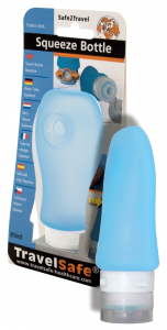 TravelSafe Squeeze Bottle 89ml Blauw