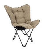 Bo-Camp Urban Outdoor Vlinderstoel Grainger M Nika Beige