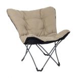 Bo-Camp Urban Outdoor Vlinderstoel Grainger L Nika Beige